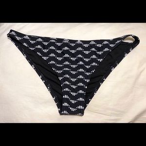 Old navy patterned bikini bottoms size medium